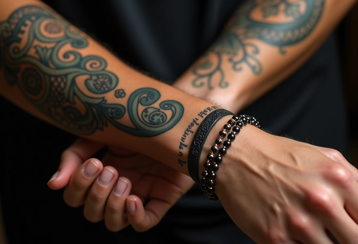 bracelet tatouage